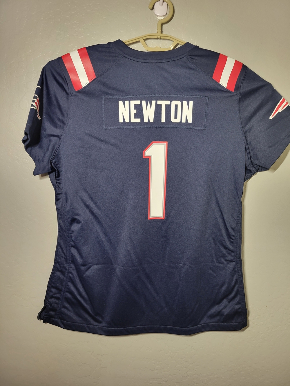 Nike New England Patriots Women's Navy #1 Football Jersey Size XXL - Picture 2 of 8